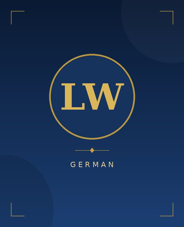 Lukas Weber, German Tutor